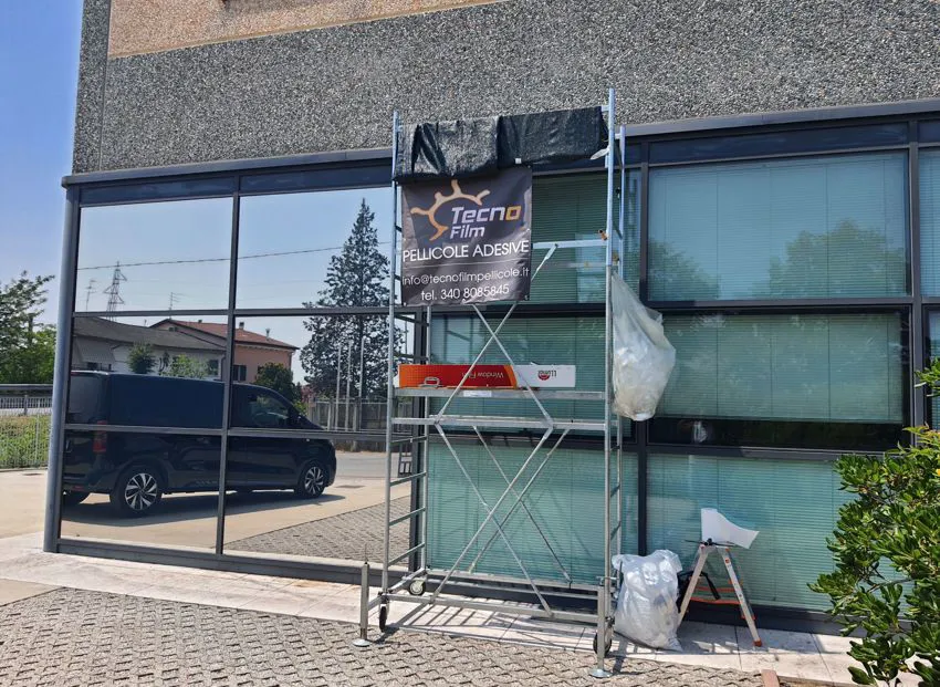 Installazione pellicole riflettenti LLumar