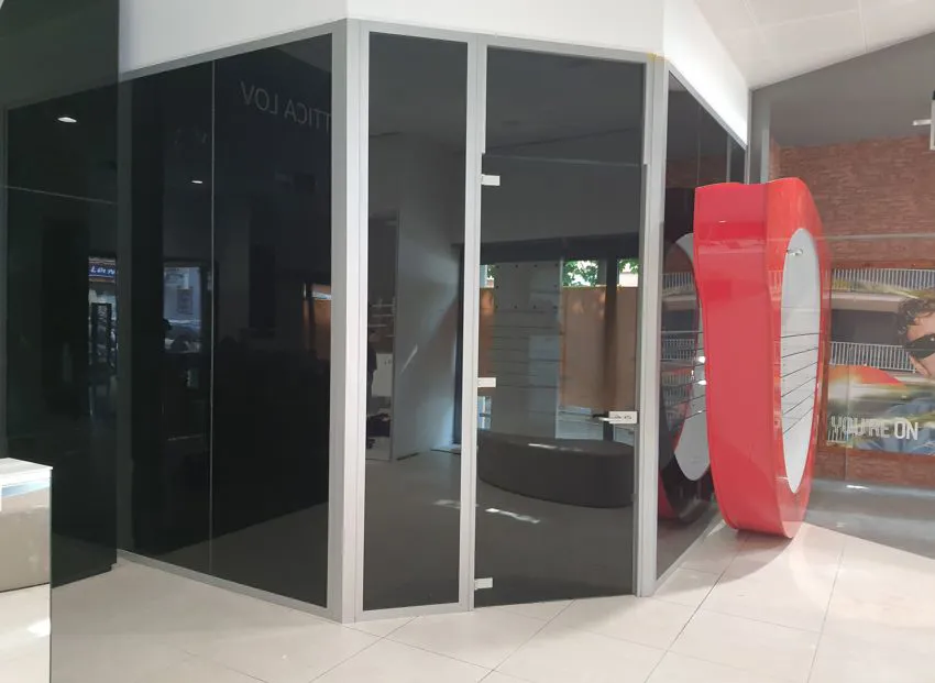 Vetrata nero privacy