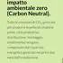 Impatto ambientale zero